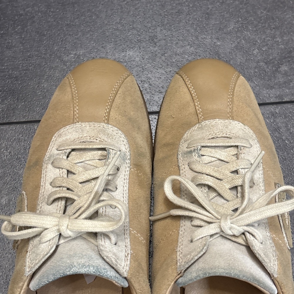 Coach Brown Logo Suede Lace Up Comfort Sneakers Women Serena Casual Shoes 7.5 - Picture 5 of 5